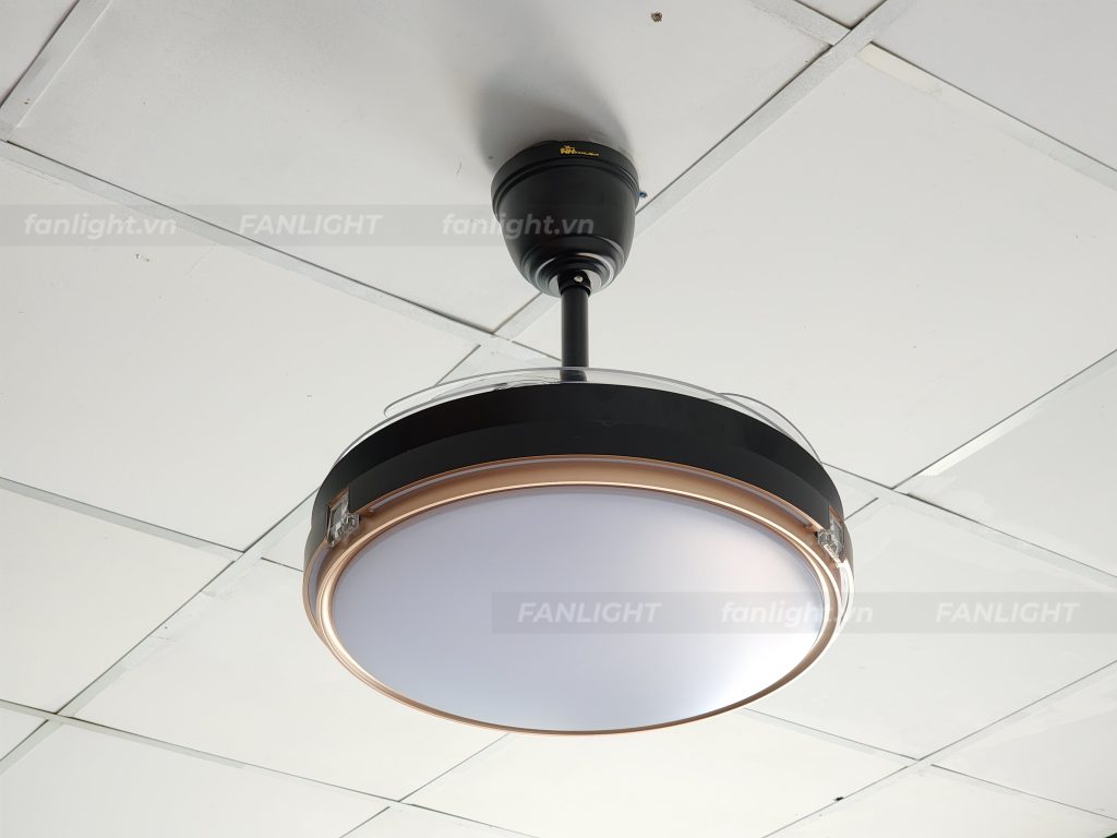 Quạt trần đèn giấu cánh FL HD-508