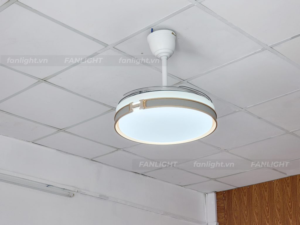 Ảnh thực tế quạt trần đèn trang trí Fanlight FL HD-409 -2