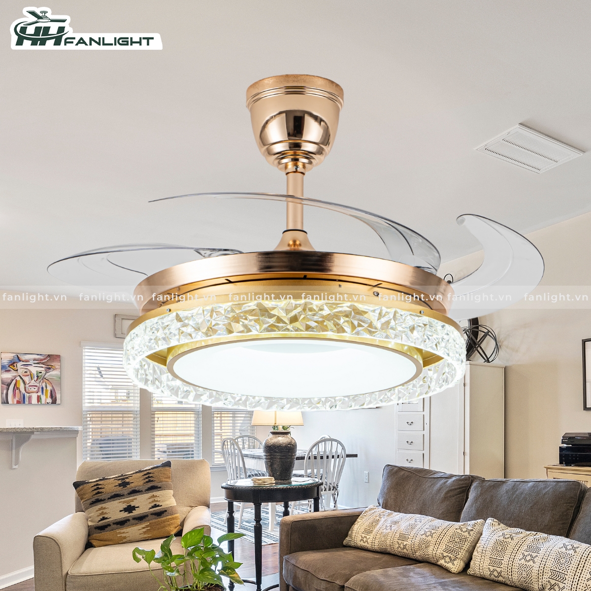 Avatar-quat-tran-giau-canh-HD-402.jpg Quạt trần đèn giấu cánh FL HD-404 - Ảnh 1