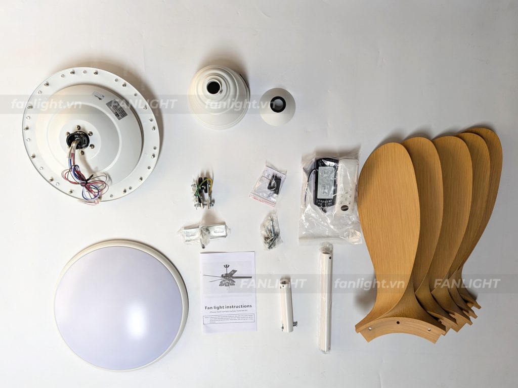 Phụ kiện quạt trần đèn Fanlight FL HD-504