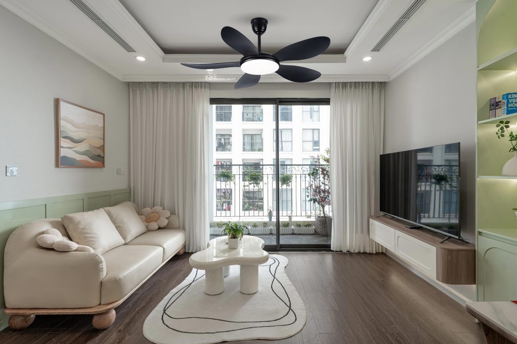 Quạt trần cho phòng khách - chung cư FL HD-502D (2)