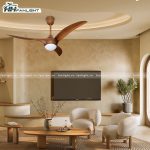 Quạt trần đèn hiện đại FL HD-304N - Ảnh 3