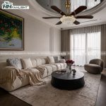 Quạt trần đèn hiện đại FL HD-600 - Ảnh 5