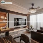 Quạt trần đèn giấu cánh FL HD-403 - Ảnh 2