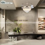Quạt trần đèn giấu cánh FL HD-401 - Ảnh 4