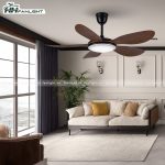 Quạt trần đèn hiện đại FL HD-502N - Ảnh 2