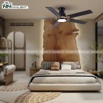 Quạt trần đèn hiện đại FL HD-511 - Ảnh 2