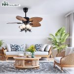 Quạt trần đèn cổ điển FL CD-508 - Ảnh 6