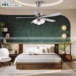 Quạt trần đèn cổ điển FL CD-506 - Ảnh 7