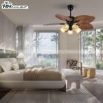 Quạt trần đèn cổ điển FL CD-505 - Ảnh 9
