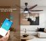 Điều khiển quạt trần động cơ DC qua ứng dụng di động