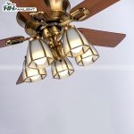 Quạt trần đèn cổ điển FL CD-501 - Ảnh 6