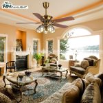 Quạt trần đèn cổ điển FL CD-501 - Ảnh 9