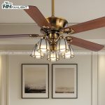 Quạt trần đèn cổ điển FL CD-501 - Ảnh 8