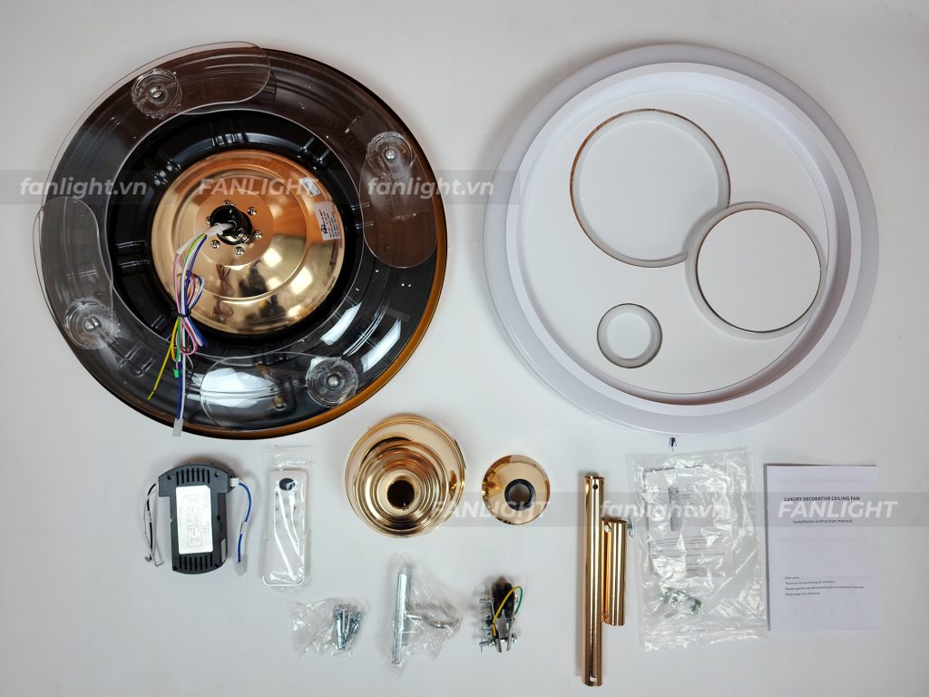 Linh kiện quạt đèn Fanlight FL HD-405