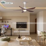 Quạt trần đèn hiện đại FL HD-505N - Ảnh 3