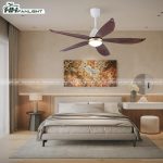 Quạt trần đèn hiện đại FL HD-505N - Ảnh 2