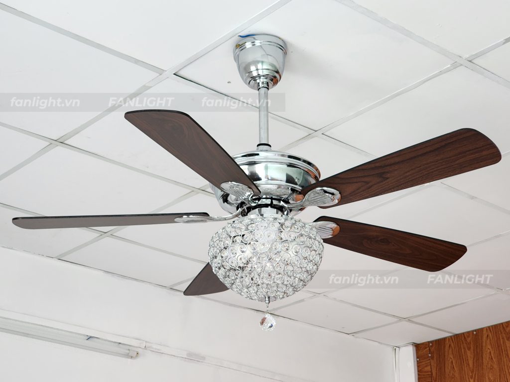 Ảnh thực tế quạt trần đèn chùm FL CD-503 (1)
