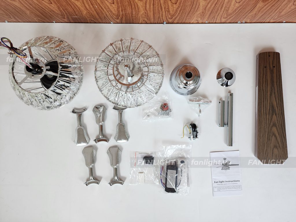 Linh kiện quạt trần đèn chùm FL CD-502