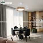 Quạt trần đèn giấu cánh FL HD-407 - Ảnh 3