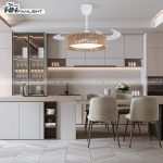 Quạt trần đèn giấu cánh FL HD-407 - Ảnh 2